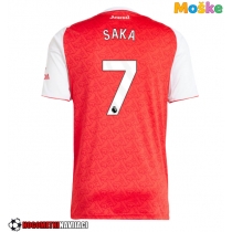 Moške Nogometnih dresov Arsenal Bukayo Saka #7 Domači 2025-26 Kratki rokavi